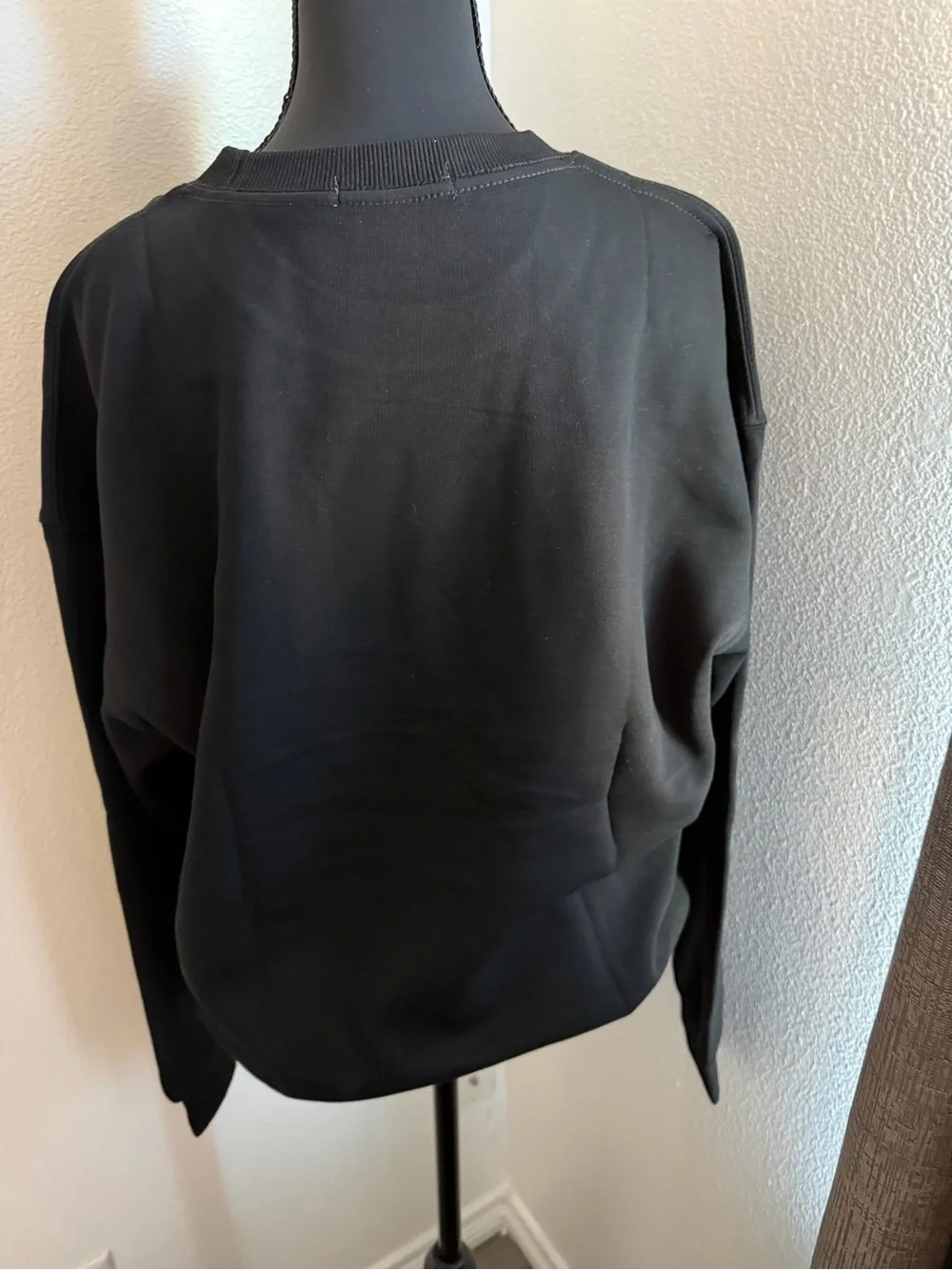 Alo Black accolade  Crewneck Sweatshirt S